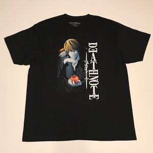 DEATH NOTE LIGHT YAGAMI ANIME MANGA T SHIRT (BRAND NEW)